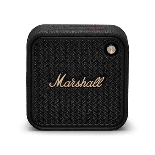 Image of Marshall Willen II Bluetooth Speaker, Wireless, 17+ Hours Playtime, Water-Resistent IP67, Quick Charge - Black