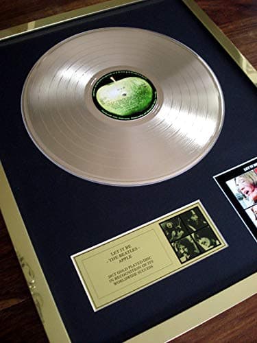 Image of THE BEATLES LET IT BE LP GOLD DISC RECORD ALBUM AWARD