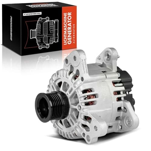 Image of Frankberg Alternator 110A Compatible with Golf VI Variant AJ5 1.4L Petrol 2009-2013 Polo 9N 1.4L Petrol 2001-2009 Fabia II 542 1.4L Petrol 2007-2014 Replace# 0124325125