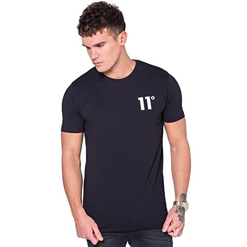 Image of Eleven Degrees 11 Degrees 11D-007 Core Half Sleeve T-Shirt - Black X-Small Black