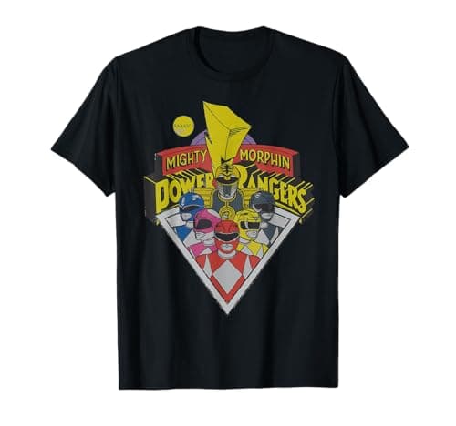 Image of Power Rangers Logo Group T-Shirt