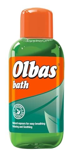Image of Olbas Bath - Natural Vapours for Easing Breathing - Relaxing & Soothing - Contains Pure Plant Oils - 250ml