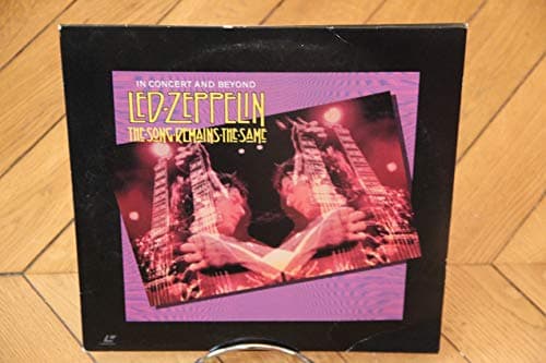 Image of LED Zeppelin: The Song Remains the Same 1976 Laserdisc LD NTSC Live Concert