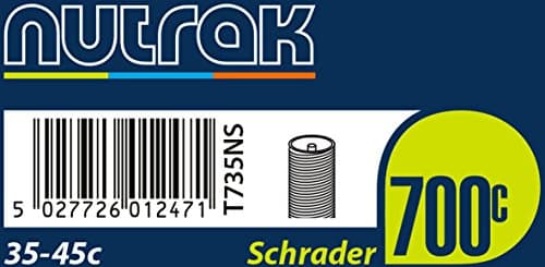Image of Nutrak 700 x 35-45c Inner Tube Schraeder Valve Car Type, 700 x 35-45c