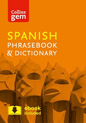 Image of Collins Spanish Phrasebook and Dictionary Gem Edition: Essential phrases and words in a mini, travel-sized format (Collins Gem)