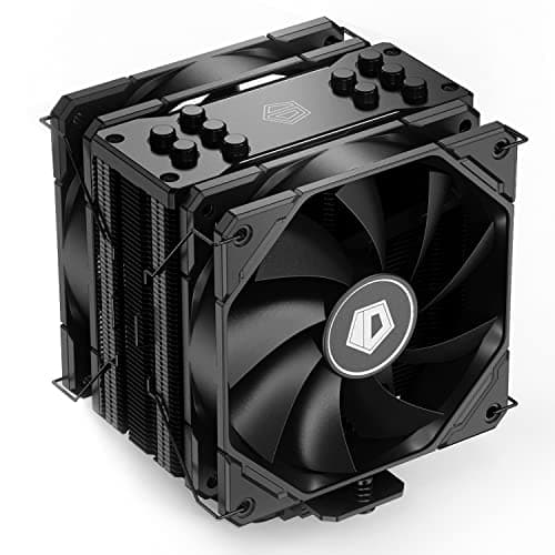Image of ID-COOLING SE-225-XT Black CPU Cooler 5 Heatpipes CPU Air Cooler 2x120mm Push-Pull PWM Fans CPU Fan for Intel/AMD