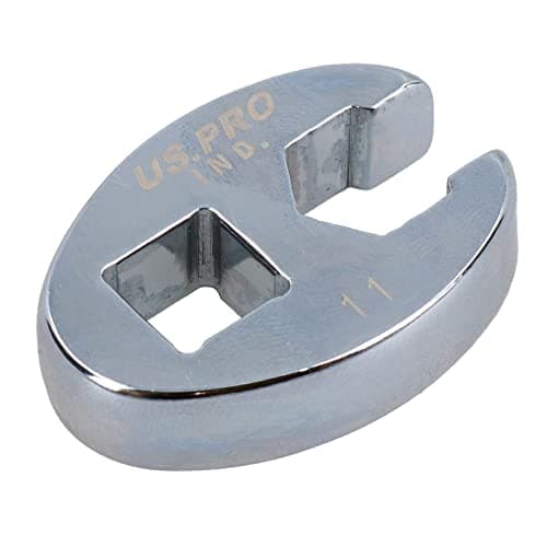 Image of AB Tools 11mm Crowfoot Wrench 3/8" Drive Crows Feet Spanner for Torque Wrenches