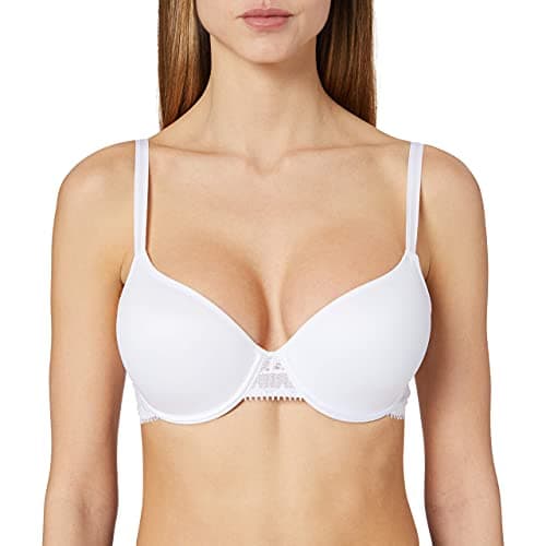Image of Chantelle Women's, DAY TO NIGHT, Covering Memory Bra, Women's lingerie, White, 38C