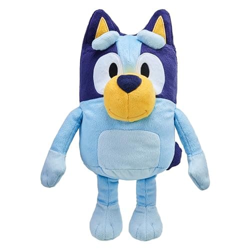 Image of Bluey Stuffed Animal Talking Sound Effects Plush, 13” Soft Musical Toys, Singing Toy with 9 Different Phrases, Toddler Toys 3-4 for Kids