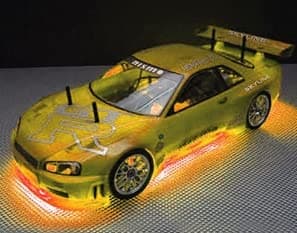 Image of RC Neon Orange Under Car Lighting Kit