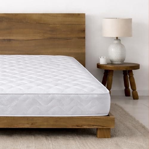 Image of Starlight Beds Sprung Small Double Mattress with Memory Foam Layer. 18cm Deep Soft Comfort Hybrid Mattress. 4ft Small Double (120 x 190cm)