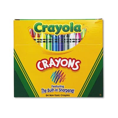 Image of Crayola Classic Color Pack Crayons, Assorted 64/Box, Sold As 1 Box