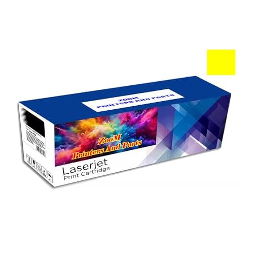 Image of Toner Cartridges Replacement for HP 203X 203A CF540X CF540A Compatible with Color Laserjet Pro MFP M281fdw M281fdn M280nw M254dw Black Cyan Magenta Yellow (Ton-203A-Yellow)
