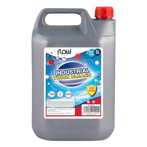 Image of Flow Thick Bleach | Commercial Industrial Household | Multi-Purpose Toilet Cleaner (5 Litre)