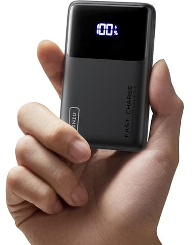 Image of INIU Power Bank, 22.5 W Ultralight 10000 mAh Powerbank Quick Charge LED Display Portable Charger PD3.0 QC4.0, 3A Outputs Torch Mobile Phone Battery Compatible with iPhone 16 15 14 13 Samsung S24 S23