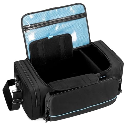 Image of samdew Telescope Tube Bag for 4",5",6",8",9.25" Optical Tubes, Telescope Carrying Case Compatible with NexStar SE, Evolution, Schmidt-Cassegrain, EdgeHD Optical Tube, with Multiple Pockets, Bag Only