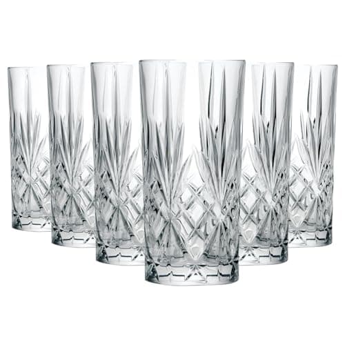 Image of RCR Crystal Melodia Highball Glasses, Set of 6-360ml