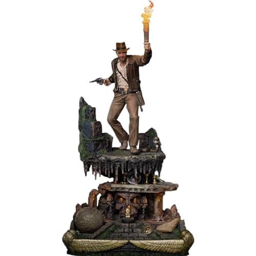 Image of Iron Studios Art Scale 1/10 Indiana Jones Deluxe Indiana Jones Statue 40cm