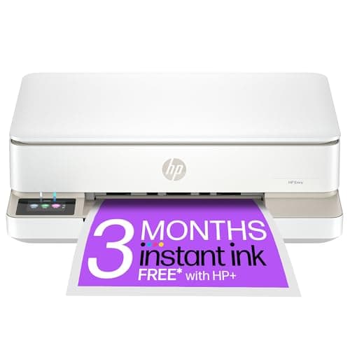 Image of HP Envy 6120e All in One Printer | Perfect for Home | Colour | Wireless | Print, Scan & Copy | 3 Months of free Instant Ink | Easy Setup & Reliable Wi-Fi | White