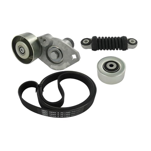 Image of SKF V-Ribbed Belt VKMA 33075 - Kit - Height 106 mm Length 330 mm Width 141 mm - OE Quality