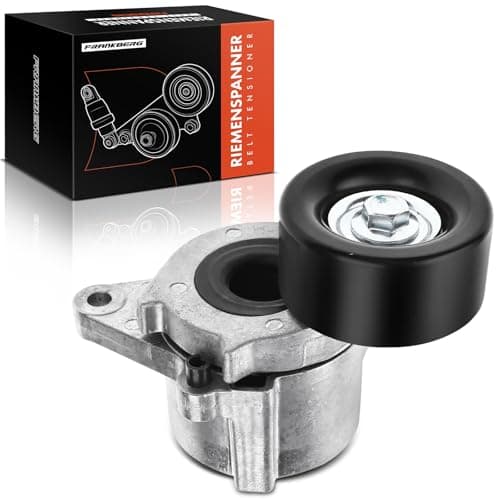 Image of Frankberg Belt Tensioner Belt Pulley Tensioner For NP300 Navara D40 Pathfinder III R51 2.5L Diesel 2005-2015 119555X00D