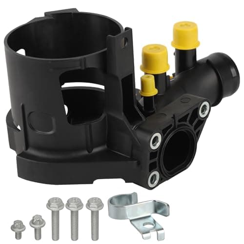 Image of Water Outlet Fuel Filter Housing A6512006000 Compatible With Mercedes Sprinter W906 W907 Vito W447 Viano W639 E-Class C-Class S-Class GLC GLE GLK