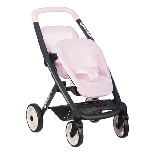 Image of Maxi-Cosi Twin Pushchair for dolls in Blush Pink