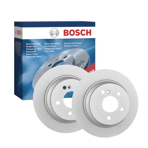 Image of Bosch BD928 Brake Disc Set - 300 mm Solid Discs - Rear Axle - ECE-R90 Certified - Long Service Life, Advanced Corrosion Protection - 1 Set of 2 Discs
