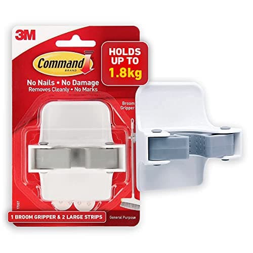 Image of Command 17007-ES Broom Gripper, 1 Gripper 2 Strips, 4 lb Capacity