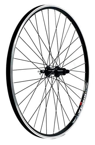 Image of KX Wheels: Hybrid 700C Doublewall Q/R Cassette Wheel Rim Brake (Rear)-BLACK -700C