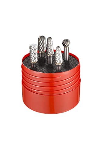 Image of Dormer Rotary Burr Set of 5 Pieces, Various Sizes and Shapes