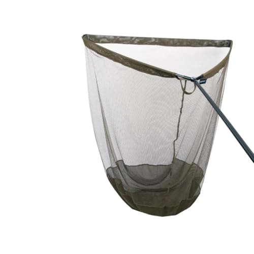 Image of Sonik SK-47 42" Net | Carp Fishing Landing Net with 2 Piece 1.8m Handle | Lightweight and Stiff Carbon | Hexmesh Sides | 95cm Depth | Soft Mesh Base | Anodised Aluminium Spreader Block | Code CC0013