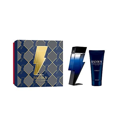 Image of Carolina Herrera Bad Boy Cobalt 2 Piece Gift Set: Eau De Parfum 100ml - Shower Gel 100ml