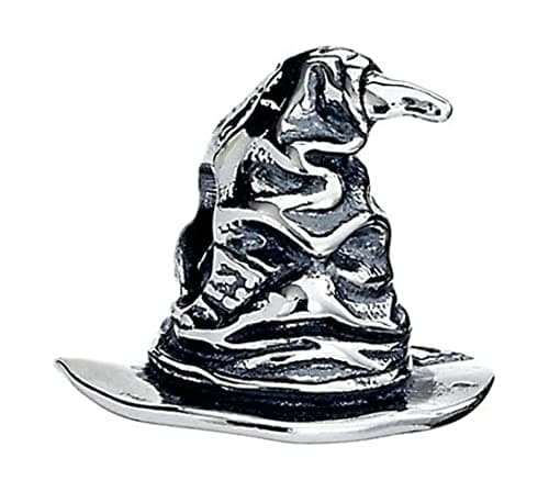 Image of Official Harry Potter Sterling Silver Sorting Hat Bead Charm by The Carat Shop