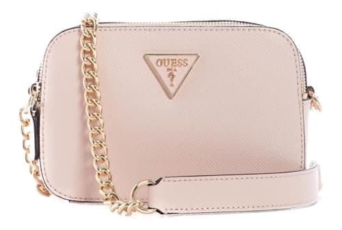 Image of GUESS Women's Noelle Crossbody Camera, Light Rose, One Size