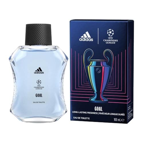 Image of adidas UEFA GOAL Edition Eau de Toilette 100 ml - Long Lasting Fresh Fragrance with Sage & Patchouli, Vegan