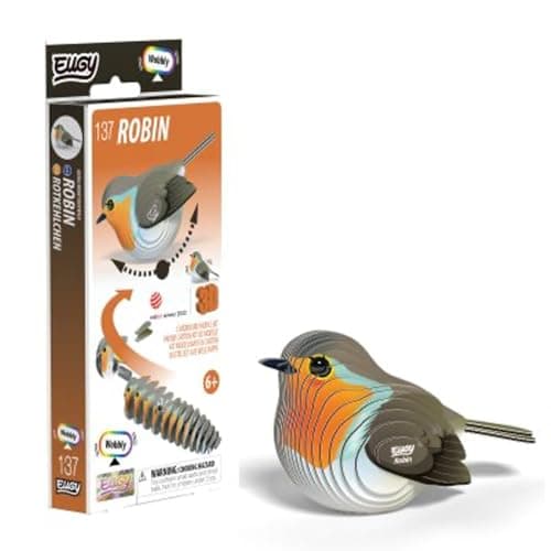 Image of EUGY 137 Robin Eco-Friendly 3D Paper Puzzle