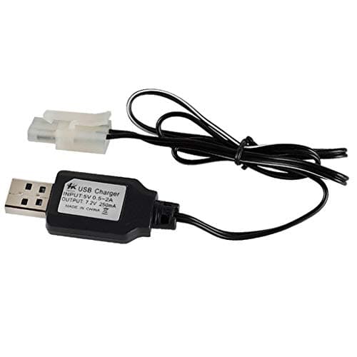 Image of certylu Rechargeable Battery Charger,Ni-Cd Ni-MH SC Batteries Pack for KET-2P Plug Power Adapter 7.2V 250mA Output