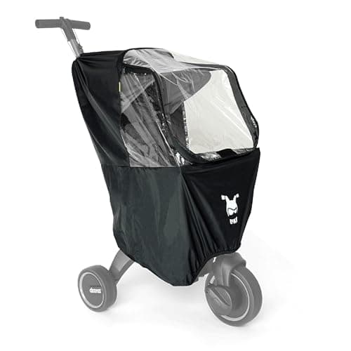 Image of Liki Trike Rain Cover - Weather Shield with Zipped Window Opening for Easy Access and Ventilation Holes for Safety - Keep Your Child Dry Whatever The Weather