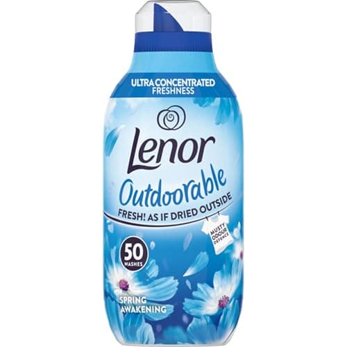 Image of Lenor Outdoorable Fabric Conditioner Spring Awakening 50 Washes 700ml Long Lasting Freshness Ultra Concentrated Fabric Softener Outdoor Fresh Scent Clothes Care for Laundry Bedding Towels and Apparel