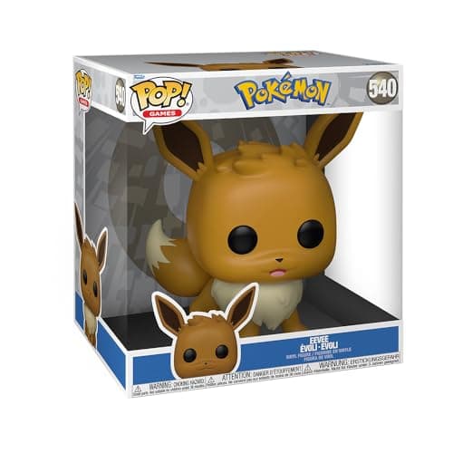 Image of Funko POP! Jumbo: Pokemon - Eevee - Collectable Vinyl Figure - Gift Idea - Official Merchandise - Toys for Kids & Adults - Video Games Fans - Model Figure for Collectors and Display