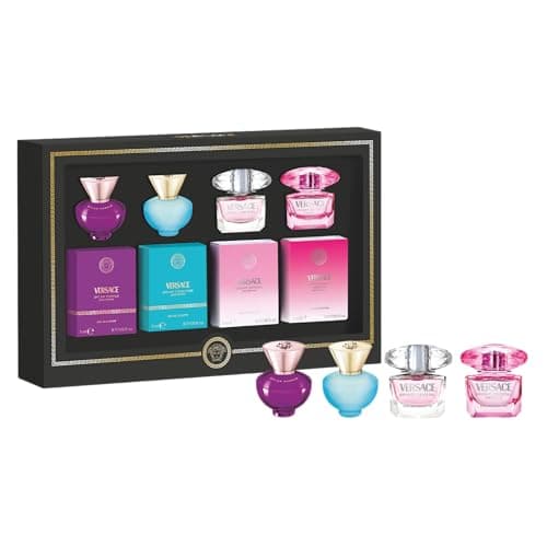 Image of Versace Womens Miniature Collection Set 4 x 5ml
