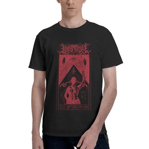 Image of Lorna Music Band Shore Men's Cotton T-Shirt – Classic Fit Short Sleeve Hip Hop Tee –Music Fan Gift – Casual Streetwear Top