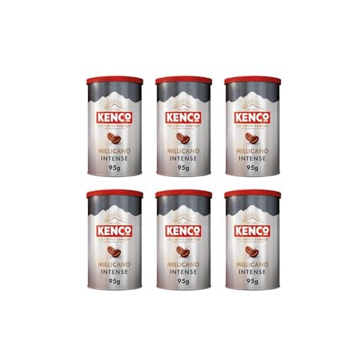 Image of Kenco Millicano Intense Instant Coffee 95g (Pack of 6 Tins, Total 570g)