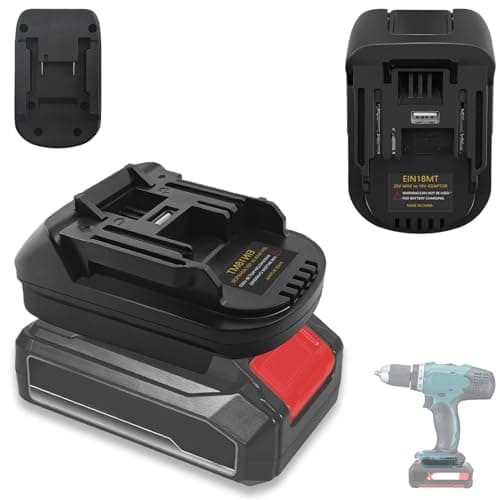 Image of Adapter for Einhell 18 V Lithium Battery Converter for Makita 18 V Lithium Battery, Convert to Makita 18 V Battery for Makita 18 V Lithium Battery Tool