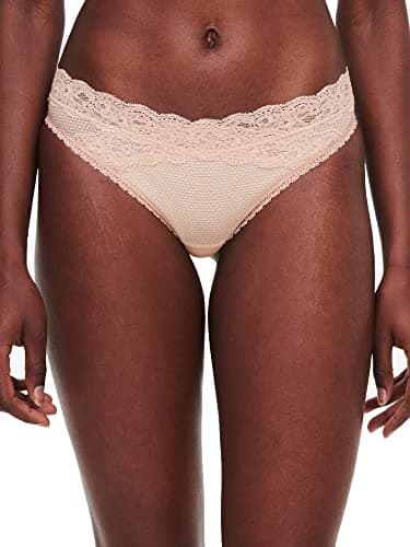 Image of Passionata Women's Brooklyn Tanga Thong Panties, Dune, 44