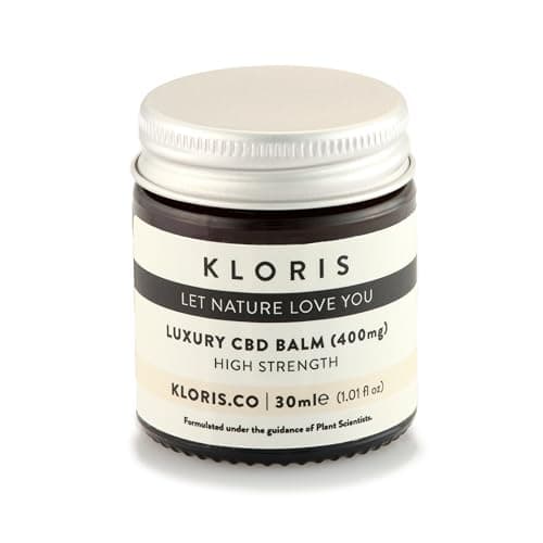 Image of KLORIS CBD Balm with CBG - High Strength CBD Skin Balm, 30ml Jar, 100% Natural, New Improved Formula