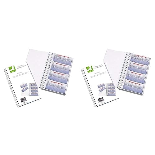 Image of Q-Connect 200 Messages Duplicate Telephone Message Book (Pack of 2)