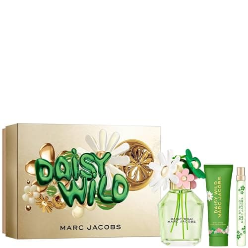 Image of Marc Jacobs Daisy Wild Eau de Parfum Gift Set 2025 (Contains 100ml EDP, 75ml Body Lotion and 10ml Travel Spray)