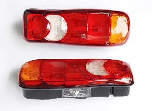 Image of 24/7 AUTO 2 x rear tail lights 12V 24V AMP 1.5 to fit BOXER DUCATO LF45 LF55 MASTER FE FL bus truck